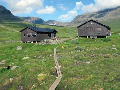 KUNGSLEDEN Vandra eller spring på Kungsleden och bo bekvämt i STFs Fjällstugor.