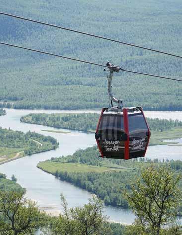 HEMAVAN TARNABY Ta gondolen till Kungsleden ÖPPETTIDER 5 JUL 1 SEP Dagligen 10 17 6 SEP 29 SEP Fre-Sön 10 17 I Hemavan Tärnaby finns många