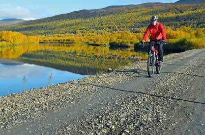 FINA NÄRLEDER I HEMAVAN KUNGSLEDEN TILL VACKER UTSIKT Börja vandringen vid Kungsledens startpunkt alldeles bredvid naturum Vindelfjällen Hemavan och Fjällbotaniska Trädgården.