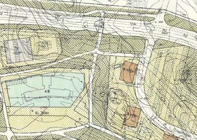 Den del av kommunens fastighet Näsbypark 73:64 som berörs av projektet omfattas av detaljplan S49, antagen 1960-12-05, och anger området som allmän plats (park och GC-väg).