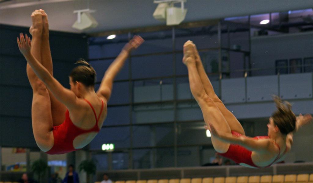 Hoppkommittén Anna Lindberg och Martina Andrén vid Arena DC 2008 Foto: Jens Kassnert Inledning Hur gick vi in i 2008 2008 började med att vi bytte platser i kommittén.