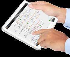 WideQuick SCADA med direkt kommunikation mot PLC En central WideQuick BMS kan