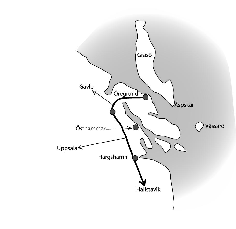 Definitivanmälan skickas till kansliet inom fyra veckor Lägergrupper på Vässarö 11 Du som ska till Strömsviken Åk via Grisslehamn till Singö kyrka, fortsätt sedan 6 km till Ellan.