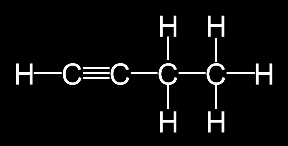 alkyner a) Etyn b) Propyn