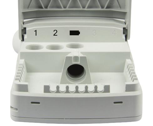 Ingående komponenter D - Handkontroll E - atteri F - Ställdon G - Kontrollbox H - atterikabel J - nslutningskabel K - Laddningskabel L - Styrkabel E D Kopplingar Handkontrollen (D1)