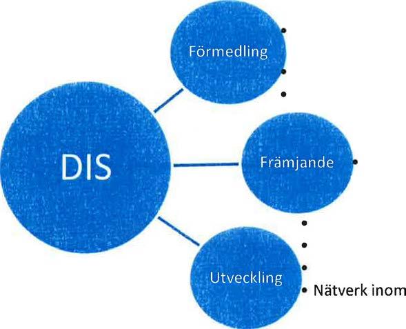 3 (9) 2012-11-02 2 Verksamhetsplan 2013 DlS arbetar inom tre verksamhetsområden.