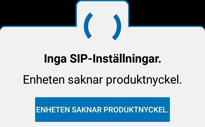 5. Ring till någon SIP-adress, t ex test@ectalk.