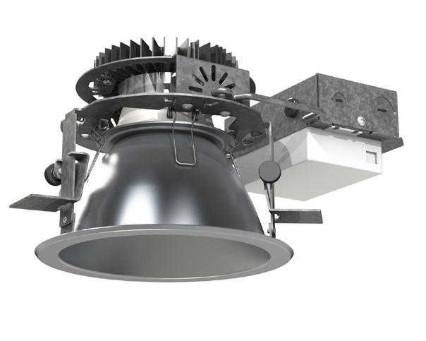 Aperture Sizes The LRD product family can upgrade existing downlights to LED from 6.5 to 15 in commercial and institutional facilities.