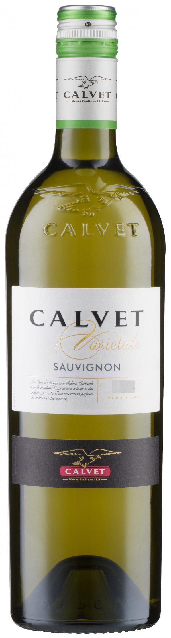 Calvet Varietals Sauvignon 2017 Languedoc-Roussillon, Frankrike Ren fruktdriven och krispig med mängder av svartvinbärsblad, gröna äpplen och citrusfrukt i såväl doft som smak.