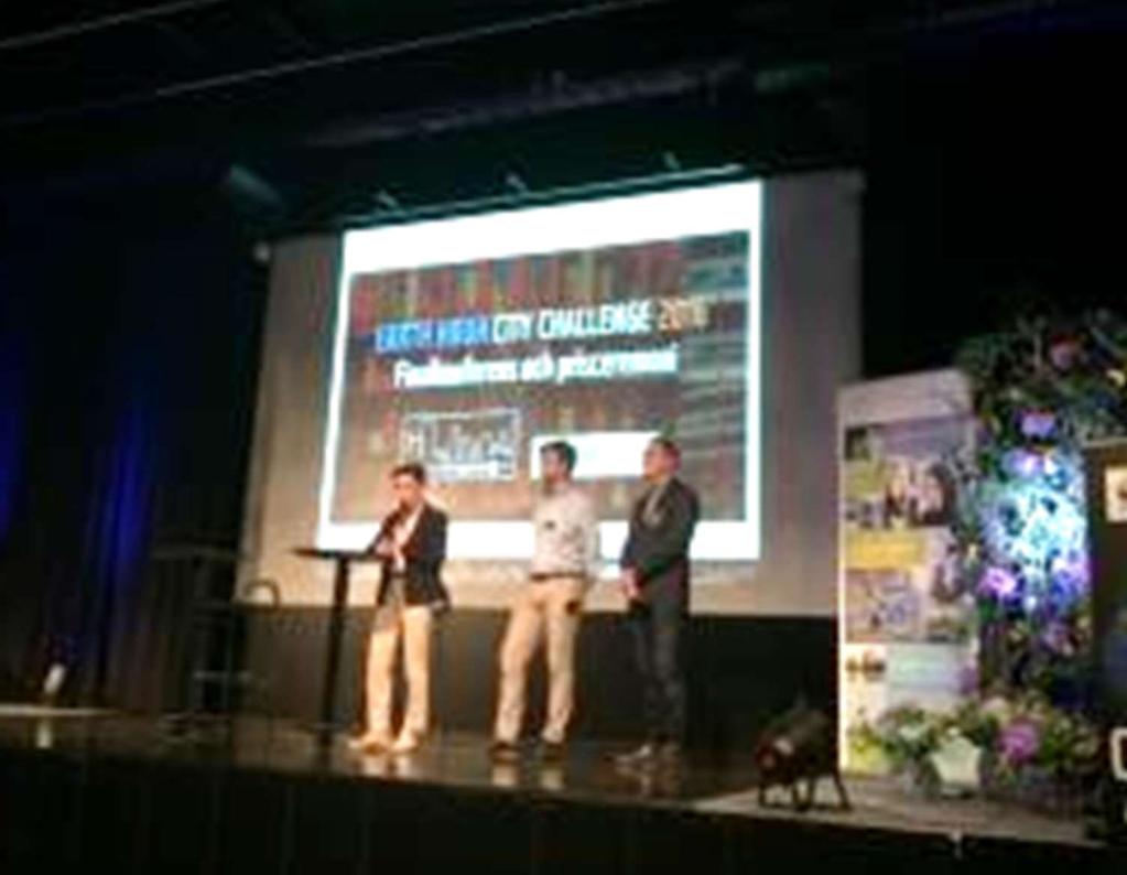 1. Referat - engagemang och värdefull input vid årets finalkonferens för Earth Hour City Challenge En internationell jury utsåg Umeå till Årets klimatstad 2016 i WWFs stadsutmaning Earth Hour City