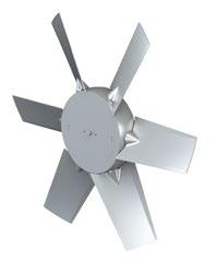 Diagraen för PFJ gäller för installationer med ledskenor. n Bladvinklar till 0 i steg om 0,. nmedurs rotation sett från sugsidan (=höger).