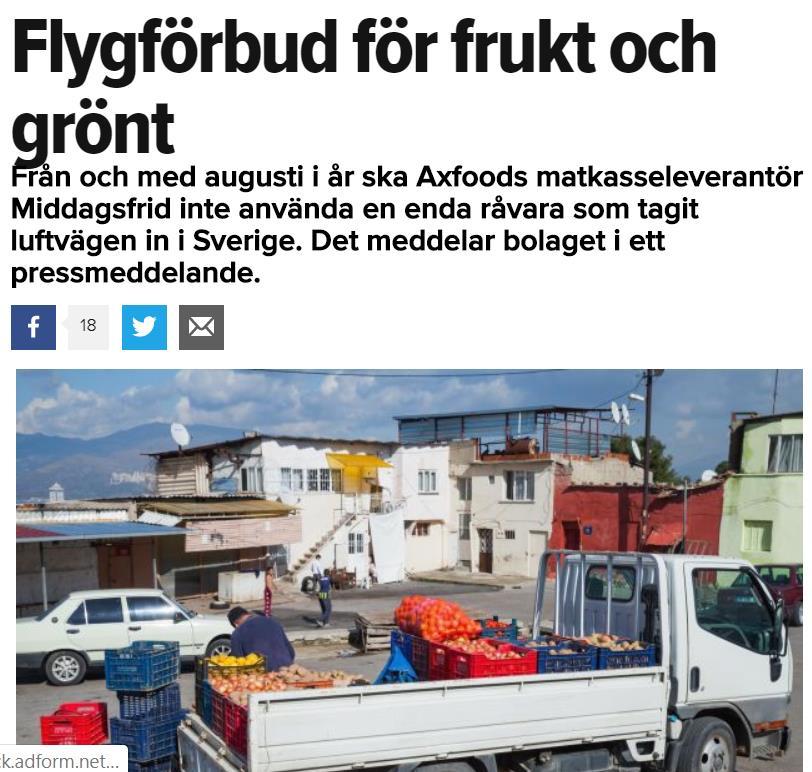 Middagsfrid stoppar flygsparris