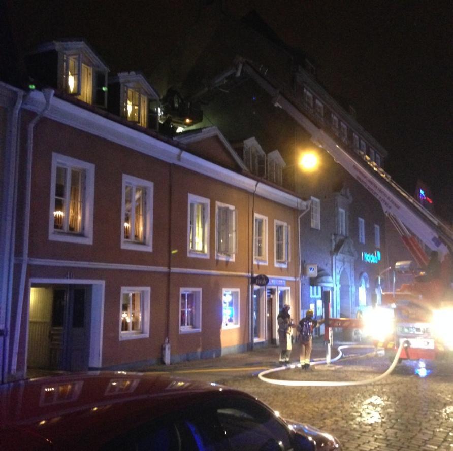 18:46 Adress: Olyckstyp: Objektstyp: Kungsgatan 46, Karlshamn Brand i byggnad Flerbostadshus