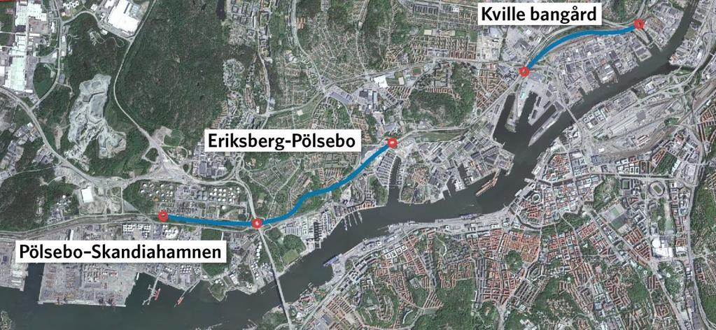 3 (22) 1 Inledning Hamnbanan är en av Sveriges viktigaste järnvägslänkar för godstrafik mellan hamnområdena i Göteborg och hela Norden.