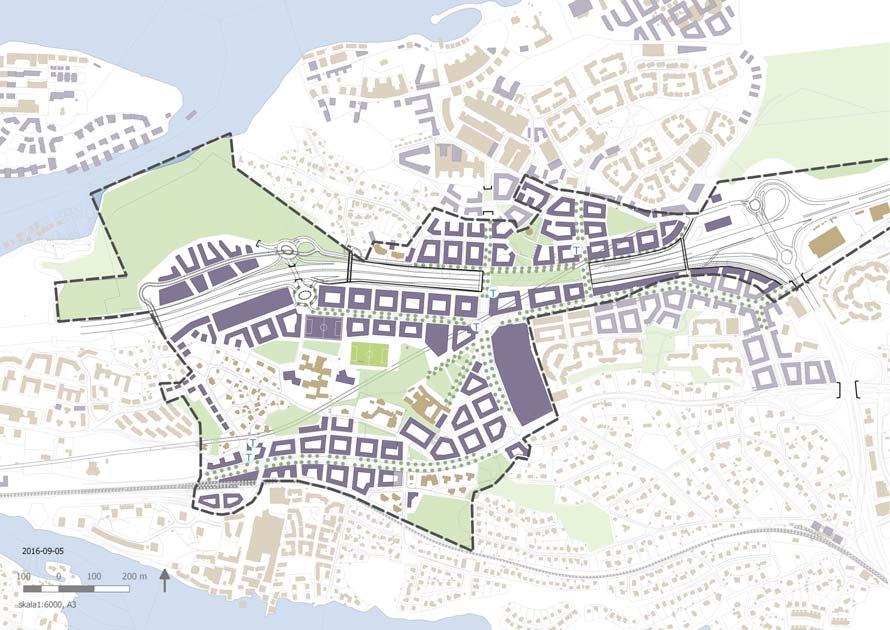 6 (8) Fortsatt arbete För att skapa en god stadsbebyggelse inom området återstår visst arbete med både övergripande frågor och detaljplaneläggning varav vissa frågor kan komma att påverka