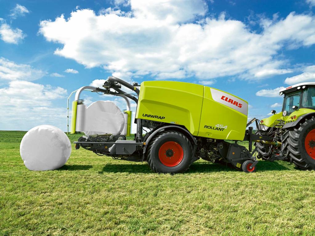 CLAAS erbjuder olika bromssystem, allt efter