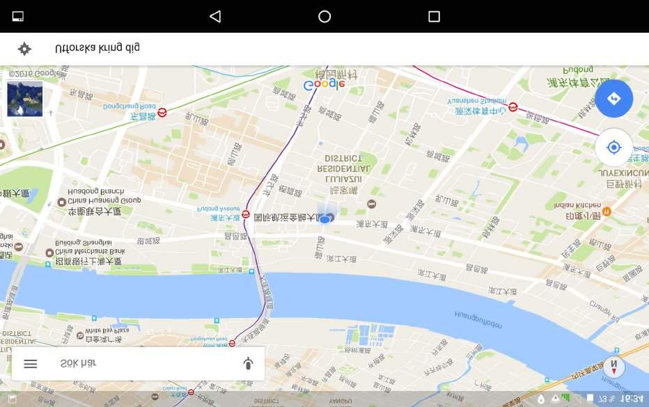 Maps Du måste välja följande inställningar innan du använder Maps. Gå till Inställningar > Plats och aktivera platsåtkomst för Google-appar.