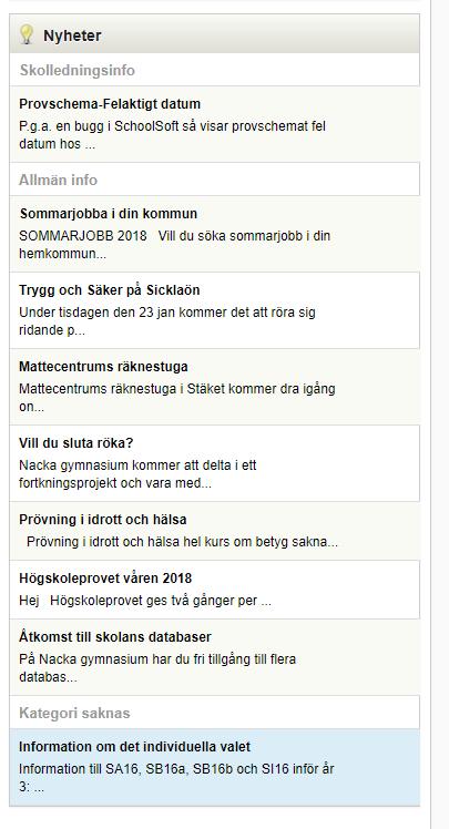 Vad ska de välja?