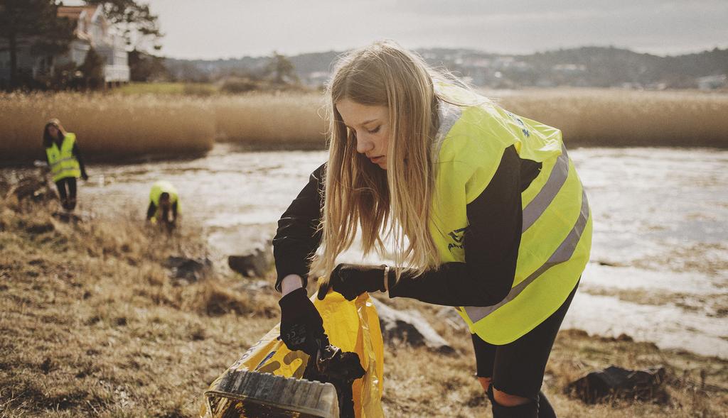 Vi tror att ungdomar som har varit med i en städning med Städa Sverige, som har hittat en massa skräp och vill få en renare natur och engagera fler är bra miljökämpar.
