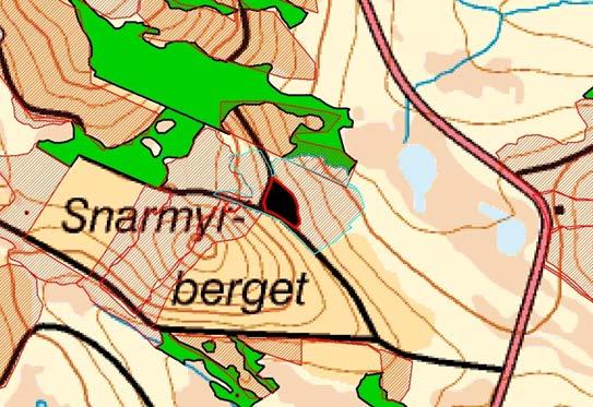 I den avverkningsanmälda skogen har veaskog rapporterat in 6 fynd av lunglav () till Artportalen. Den är dock inte inventerad av ideell naturvård. Kartbild över avverkningsanmäld f.d. nyckelbiotop vid Fångnesberget.