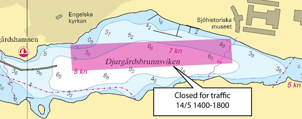 9 Länsstyrelsen, Stockholm. * 7099 (T) Sjökort/Chart: 6212 Sverige. Norra Östersjön. Norrköping. Pampushamnen. Lindöfjärden. Muddring av inseglingsränna och hamnbassäng.