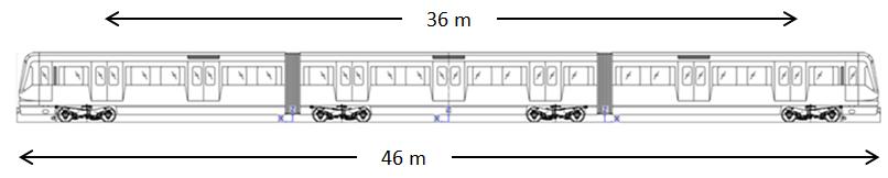 12(56) I rusningstrafik kommer flex-utrymmet i fordonets båda ändar att fungera som ståplats och höja kapaciteten.