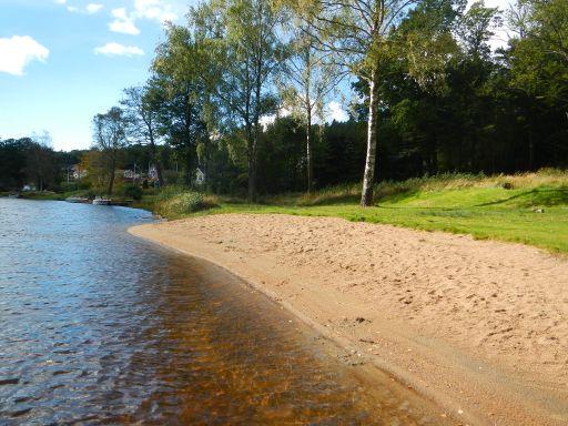 Vattenbiotop Av Landvettersjöns totala areal har uppskattningsvis 9% ingått i biotopkarteringen, baserat på sträckornas längd och medelbredd.