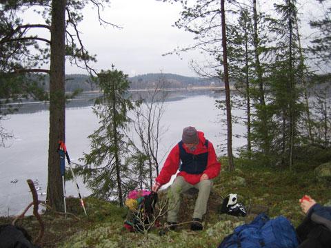 Turrapport 050116: Ledare utbildning dag 2@Vänerskridsko Friluftsfrämjandet Arvika Långfärdsskridsko Turrapport: Ledare utbildning dag 2 16/1-05 Dag 2 på ledareutbildningen.