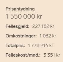 skuldsättningen för nya bostadsrättsföreningar med 18 % 218 I Norge och Finland är