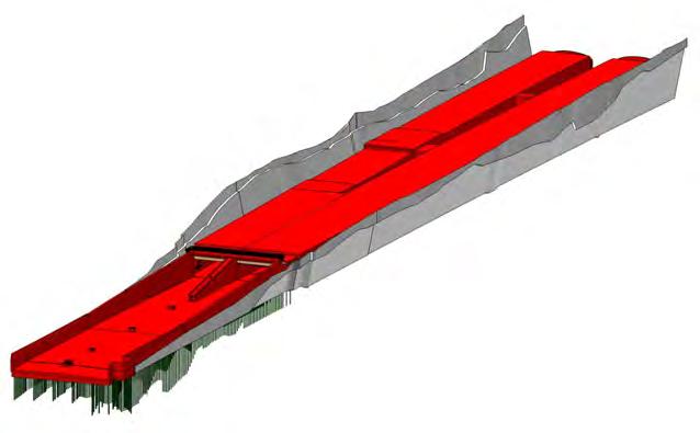 Användande av BIM i ett storprojekt Informations- och kravhantering med hjälp av databaser och 3D-modeller Insamling av förutsättningar (geoteknik, mark, befintligheter)