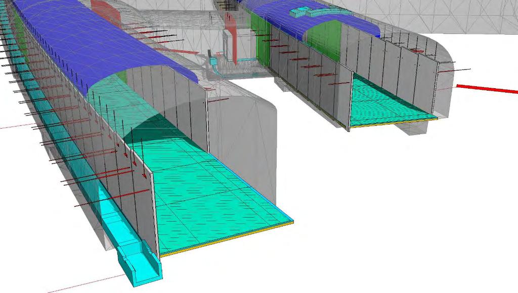 3D-modeller som kontraktshandlingar utförandeentreprenader 2(2) För vissa konstruktionsdelar i bergtunnelkontrakten