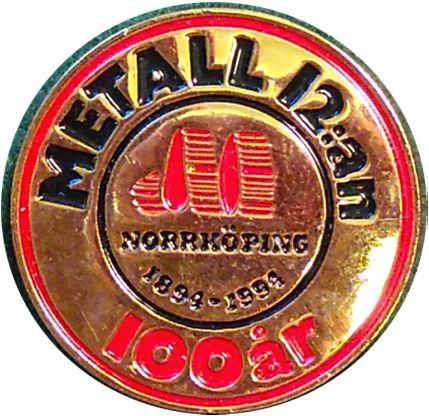 6.7 Metall 12:an Norrköping 1896-1996 100 år. 6.