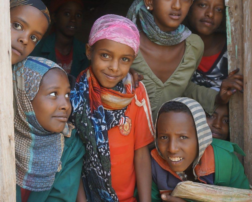 Konkreta exempel från år 2018 Tillsammans ger vi barn en bättre framtid Synen på könsstympning förändras Barnfondens arbete mot könsstympning i Siraro i Etiopien fortsätter och vi ser förändring i