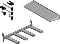 B730 WSA350 Bar 900 BenchRack ramps