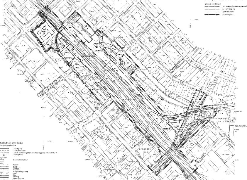 BILAGOR Bilaga 1: Detaljplanekarta över Uppsala resecentrum