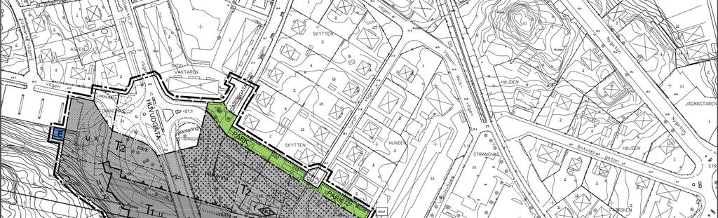 SP 14/2 Furuledsv ägen HUNDEN 18 SKYTTEN 3 20 Ändrad del av detaljplanen 12 8 4