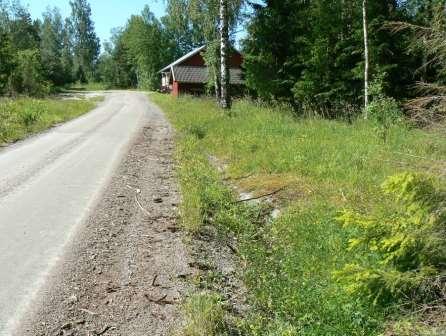 I norra delen av sträckan finns rikligt med stenbär och en del svinrot.