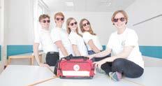 Die Mitarbeit im Schulsanitätsdienst stärkt die Verantwortungsbereitschaft und fördert das Selbstbewusstsein und die soziale Kompetenz der beteiligten Schüler_innen.