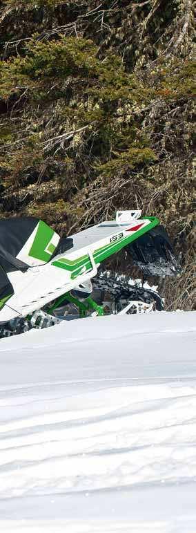 duell Ski-Doo FreeriDe 154 VS Arctic cat Hcr 153 Motorn i HCR jobbar mycket bra tillsammans med de nya