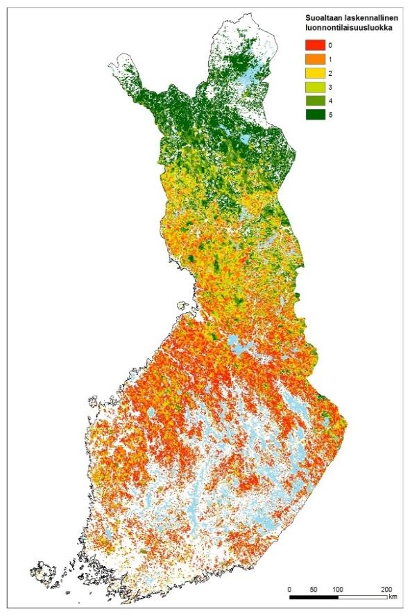 Soiden luonnontilaisuusluokitus GTK:ssa Naturtillståndsklassifikation av myrar vid GTK Valtioneuvoston periaatepäätös (30.8.