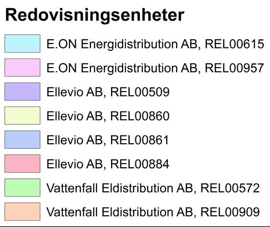 redovisningsenheter år 2017 Källa: Ei.