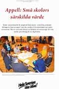 Små skolor i utveckling Projektet Små skolor i utveckling avslutades våren 2015.