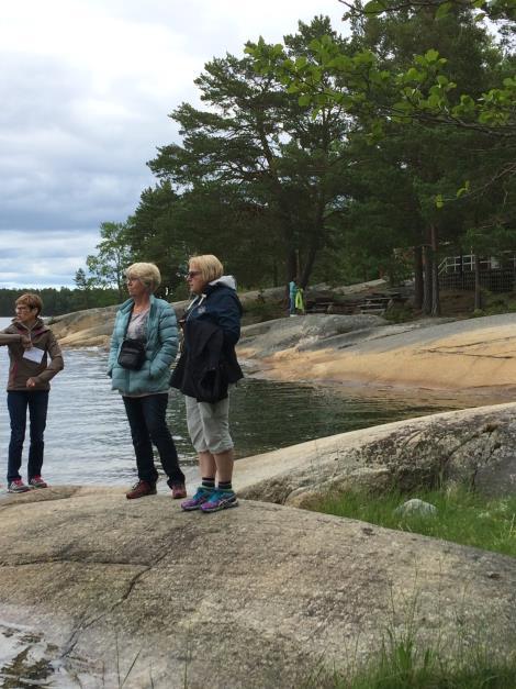 Vid Årsta Havsbad var vi inbjudna till en