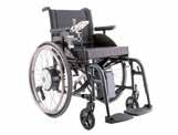 Alber e-fix - liten, lätt och snabb e-fix är utformad för att kombinera fördelarna hos en eldriven och en manuell rullstol för inomhus- och utomhusbruk.