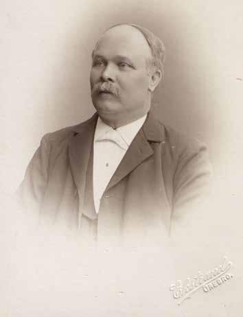 Ulf Örnemark ulf.ornemark@telia.com Bild 1. P. C. Österberg (1853 1918). Foto: Ateljé Ekstrand, Örebro ca 1900.