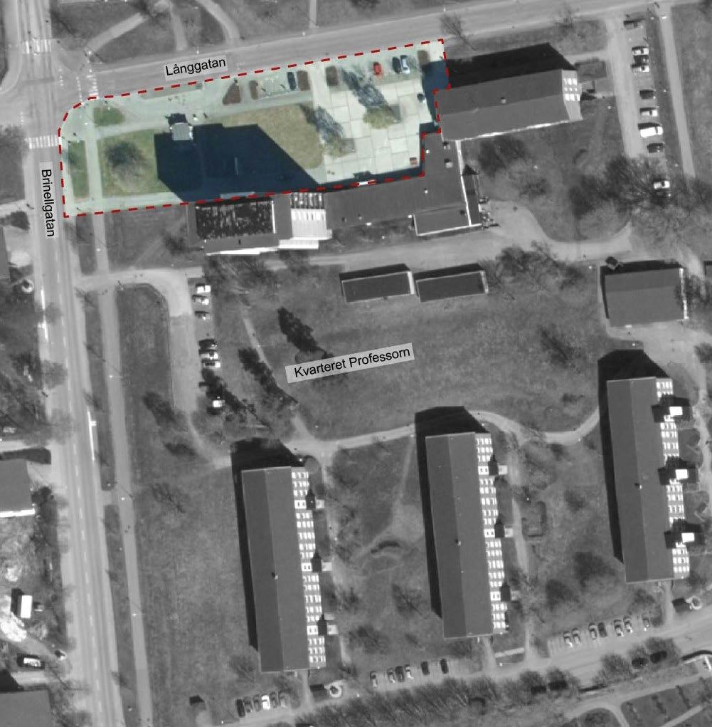 Inledning Planens syfte och huvuddrag Planens syfte är att skapa en mötesplats i form av en torgyta.