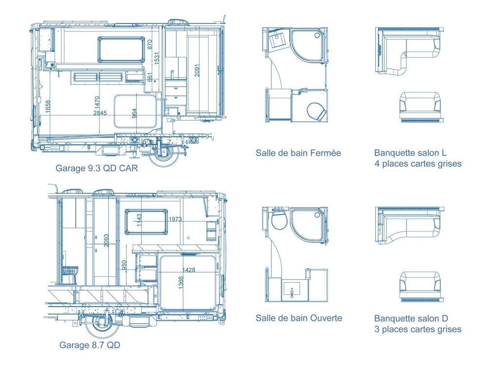 IVECO DAILY 7,5T - 9,3 m Stängt badrum Öppet badrum