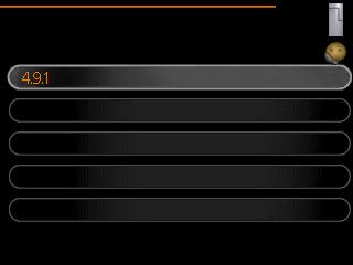 4.9 avancerat avancerat har orange text och är avsedd för den avancerade användaren. Denna meny har flera undermenyer. driftprioritering autolägesinställning avancerat 4.