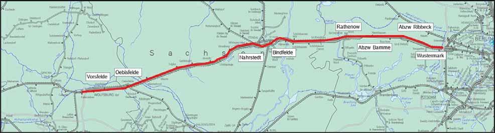 Vorstellung des Projektes Verkehrliche Zielsetzung: Kapazitive Erweiterung des Korridors Hannover Berlin für den Güterverkehr Verkürzung der Reisezeiten im Personennahverkehr und Verbesserung der