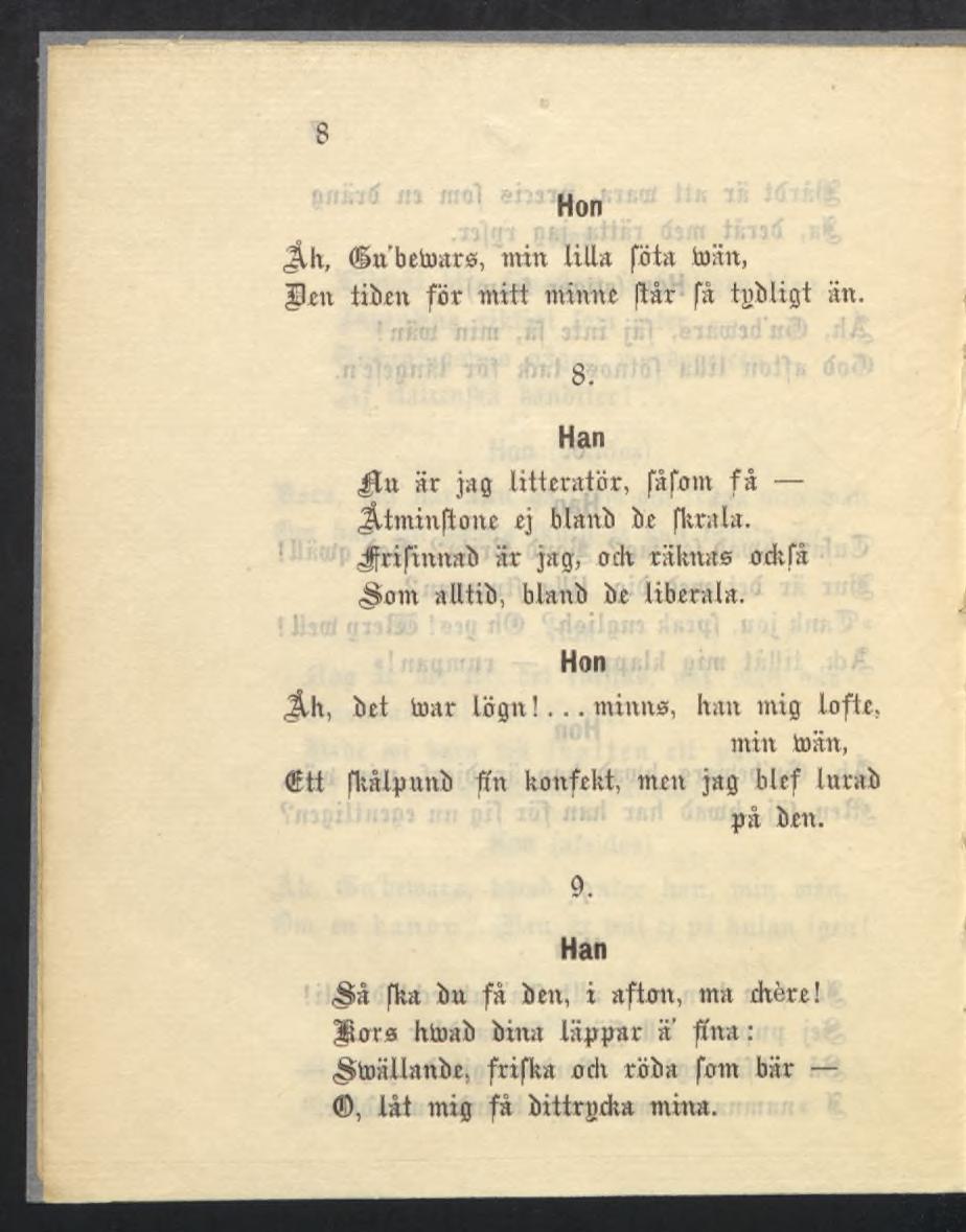 B ns no 6 m mal emi Hon jlh, (Sn betoars, win HUa feta toän, IJnn tiben för mitt minne ftår få tgbligt än.! ttiiui 'trim,è1 oinî jäf.sintöid it,ami 8.